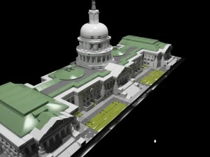 lego edif&iacute;cio do capit&oacute;lio dos estados unidos 21030 Modelo 3D