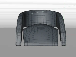 armchair philippe barsol 3D Model