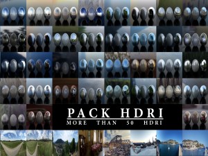 pack hdri plus de 50 Modello 3D