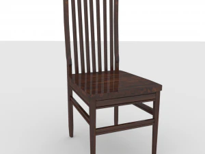 sedia a cavalletto Modello 3D