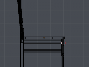 trestle chair 3D Модель