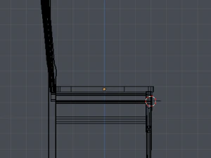 trestle chair 3D Model