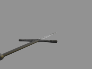 long sword Modelo 3D