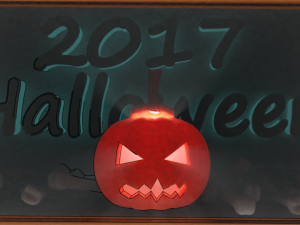 halloween pumpkin 3D Model