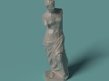 polygonal statue venus printable Model do druku 3D