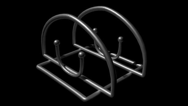 napkin holder 3D 模型 .c4d .max .obj .3ds .fbx .stl .blend 