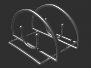 napkin holder 3D 模型