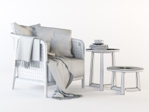 flexform tosca jiff 3D Model