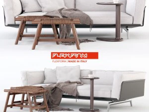 Flexform 埃斯特沙发 3D 模型
