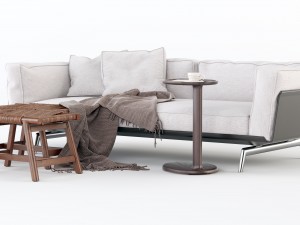 flexform este sofa Modelo 3D