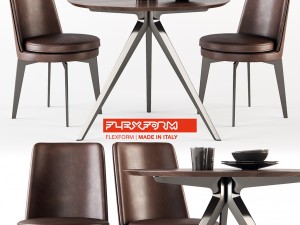 flexform feel good zefiro 3D Model