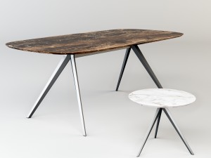 flexform zefiro Modelo 3D