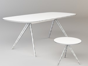 flexform zefiro Modelo 3D