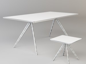 flexform zefiro Modelo 3D