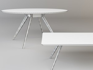 flexform zefiro Modelo 3D