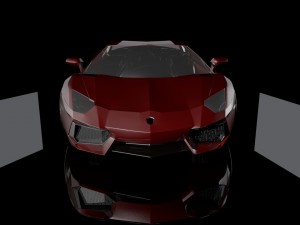 lamborgini aventador 3D 模型