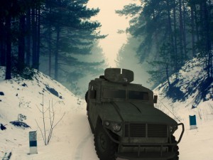 russian jeep gaz-tiger 3D 모델