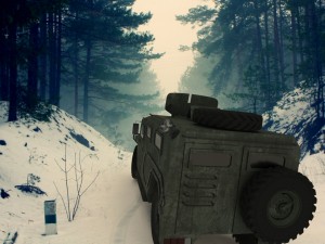 russian jeep gaz-tiger 3D Model