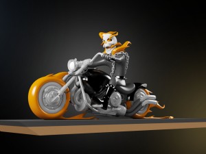 ghost rider 3D Модель