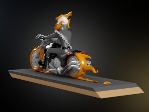ghost rider 3D Модель