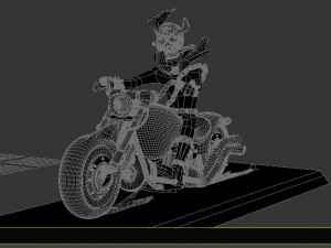 ghost rider 3D Модель