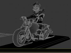 ghost rider 3D Model
