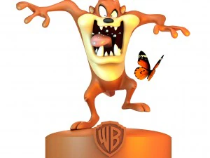 tasmanian devil looney tunes 3D Model