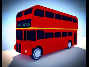 低聚伦敦 3D 模型