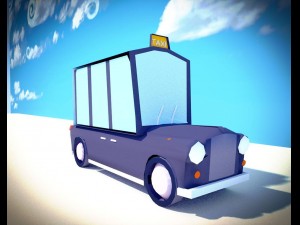 low poly london 3D Модель