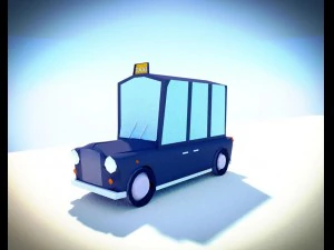 低聚伦敦 3D 模型