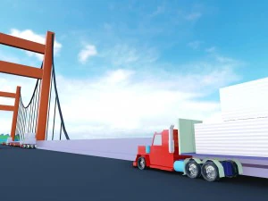 simplepoly urban - low poly assets 3D Model