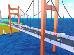 simplepoly urban - low poly assets 3D Model