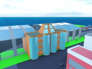 simplepoly urban - low poly assets 3D Model