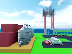 simplepoly urban - low poly assets 3D Model