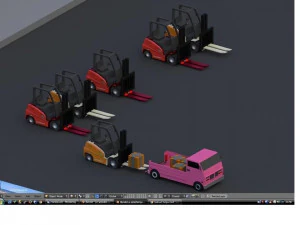 simplepoly urban - low poly assets 3D Model