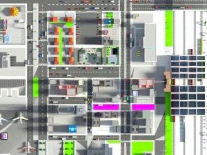 simplepoly urban - low poly assets 3D Model