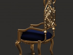 chair 3D मॉडल