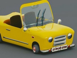 car cartoon 3D Model