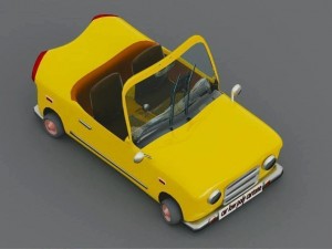 car cartoon 3D Model