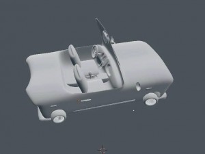 car cartoon 3D Model
