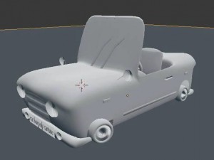 car cartoon 3D Model
