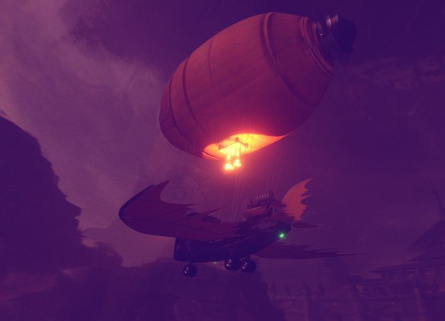 air ship 3D Model .c4d .max .obj .3ds .fbx .stl .blend 