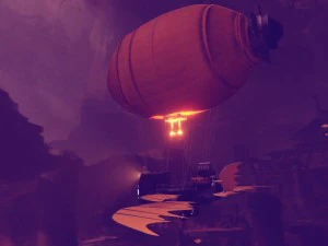 air ship 3D Model