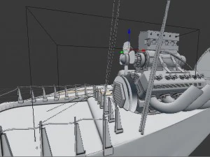 air ship 3D Model
