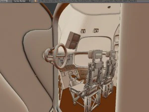 air ship 3D Model