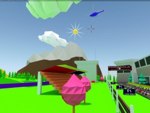 low poly formaula 1 3D Model