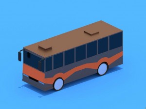 low poly cars pack Modello 3D