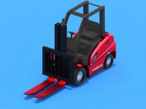 low poly cars pack 3D Model