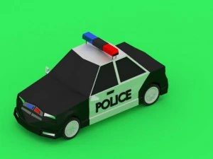 low poly cars pack 3D Model