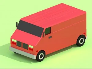 low poly cars pack 3D Model